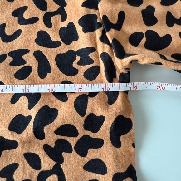 Frankie & Johnny 2 Piece Pajama Set Leopard Print size XS - Picture 4 of 9